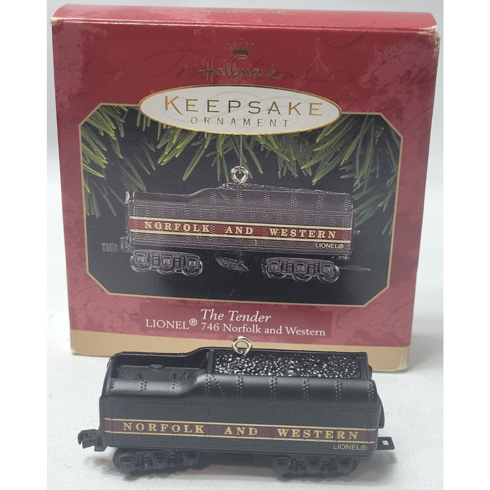 Hallmark Keepsake 1999 The Tender Lionel 746 Norfolk and Western Ornament